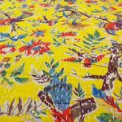 Kantha Quilt Indian Throw Reversible Cotton Bohemian Bedspread Bedding 914