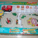 New Puzzle Vehicle set - TRAIN (RED) kids toy Battery operated 16pcs home games
