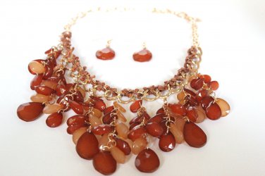 Red Statement Necklace