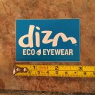 DIZM Eyewear Sticker Decal - Blue - Surf Sunglasses Goggles Snowboard Skate Eco 3