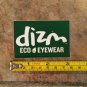 DIZM Eyewear Sticker Decal - Green - Surf Sunglasses Goggles Snowboard Skate Eco 4