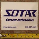 SOTAR Whitewater Sticker Decal Kayak Canoe SUP Surf Whitewater Suit Rafting