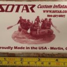 5" SOTAR Whitewater Sticker Decal Red Kayak Canoe SUP Surf Whitewater Rafting