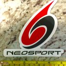 5" Neosport Wetsuits Sticker Decal Wakboard Surf Wet Suit SUP Kayak Neo Sport