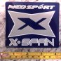 Neosport Wetsuits Sticker Decal Wakboard X Span Surf Wet Suit SUP Kayak Neo Sport
