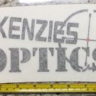 Kenzies Optics Sticker Decal Sights Riflescopes Firearms Spotting Hunting Deer Guns