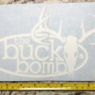 9" The Buck Bomb Sticker HS Strut Hunters Specialties Decal Calls Deer Bow Hunting