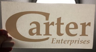 11" Carter Enterprises Sticker Releases Broadheads Decal Bow Archery Hunting Deer Thumb