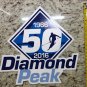 Diamond Peak Sticker XL Mountain Ski Resort 9X9 Decal Snowboard Nevada