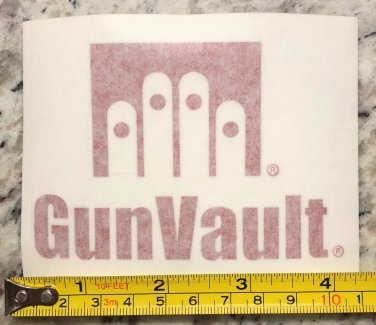 GunVault Sticker Gun Vault Tactical DEVGRU Gear Decal Stocks Guns Rifle Red