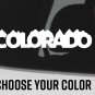 Colorado Sticker Decal 5.5" 14er 14ers Die Cut Colorado Mountains Vail Aspen XO