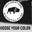 Yellowstone National Park Sticker Decal Die Cut 3.5" Wyoming Grand Teton XO