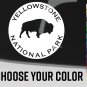 Yellowstone National Park Sticker Decal Die Cut 3.5" Wyoming Grand Teton XO