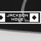 Jackson Hole Sticker 5" Wyoming Mountain Ski Snowboard Decal XO