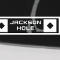 Jackson Hole Sticker 5" Wyoming Mountain Ski Snowboard Decal XO