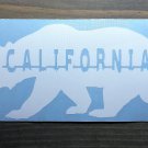 California Bear Sticker Decal Flag 5.5" DIE CUT State Yosemite Northstar XO