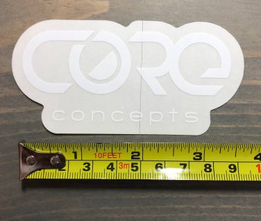 Core Concepts Sticker Decal Logo Road MOUNTAIN BIKE MTB CYCLE BMX 1