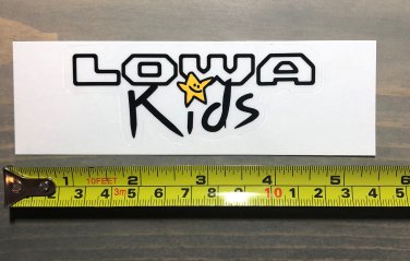 Lowa Sticker Decal Hiking Climbing Kids Boots Jacket Pants Tent Shoes Shirt