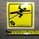 4" Omega Pacific Sticker Decal Climbing Gear Hiking Carabiner Ice Tool Cams Ropes