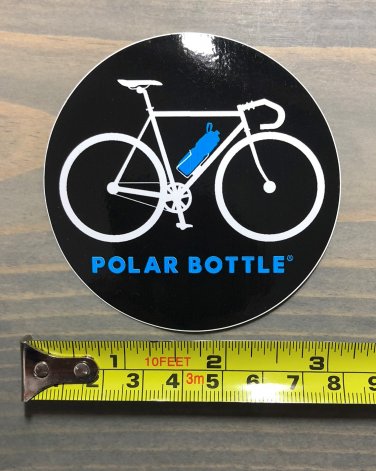 Polar Bottle Sticker Bicycle Bike Decal Running Hiking Camping Cycling