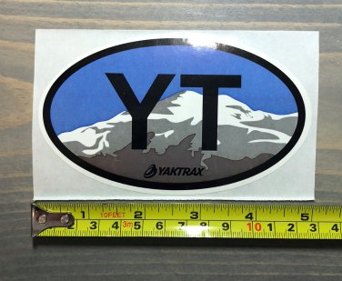 Yaktrax Sticker Decal Traction Hiking Ice Snow Climbing Traction Yak Tracks