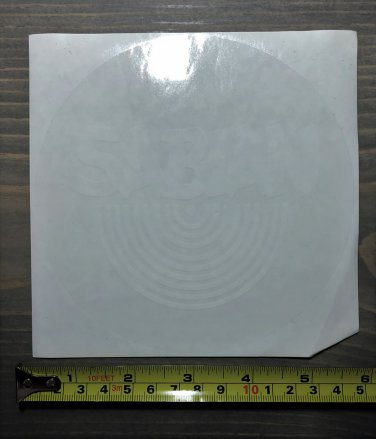 Sabian Cymbals Sticker Decal White Drums