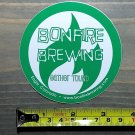 Bonfire Brewing Company Sticker Green Logo Decal Beer Colorado
