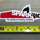 Spark R&D Sticker Decal Logo Splitboarding Bindings Climbing Skins Snowboard Tesla