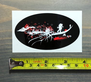 Spark R&D Sticker Decal Splitboarding Bindings Climbing Skins Snowboard Tesla
