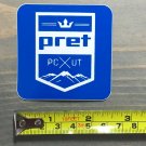 Pret Helmets Sticker Decal Blue Utah Ski Snowboard Boots Bindings Jacket Pants