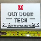 4" Outdoor Technology Sticker Decal Tech White Yeti Sasquatch