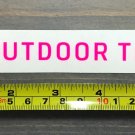 6" Outdoor Technology Sticker Decal Tech Pink Yeti Sasquatch