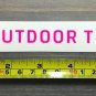 6" Outdoor Technology Sticker Decal Tech Pink Yeti Sasquatch