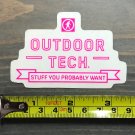 Outdoor Technology Sticker Decal Tech Pink Yeti Sasquatch