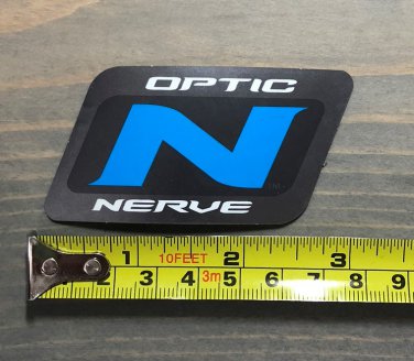 3" Optic Nerve Goggles Snowboard Sticker Blue Decal Boots Ski Sunglasses