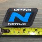 3" Optic Nerve Goggles Snowboard Sticker Blue Decal Boots Ski Sunglasses