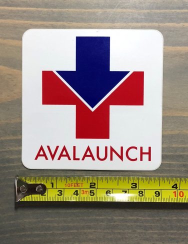 Avalaunch Sticker Logo Decal Festival Hiking Ice Snow Climbing Traction Winter Crampons