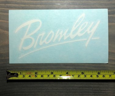 Bromley Sticker Mountain Die Cut Ski Resort Decal Snowboard Vermont New England