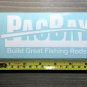 6" Pacific Bay Fishing Rods Sticker PacBay Pac Bay Lures Decal Jigs Bass Fly