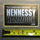 Hennessy Hammock Sticker Decal Tents Hiking Black