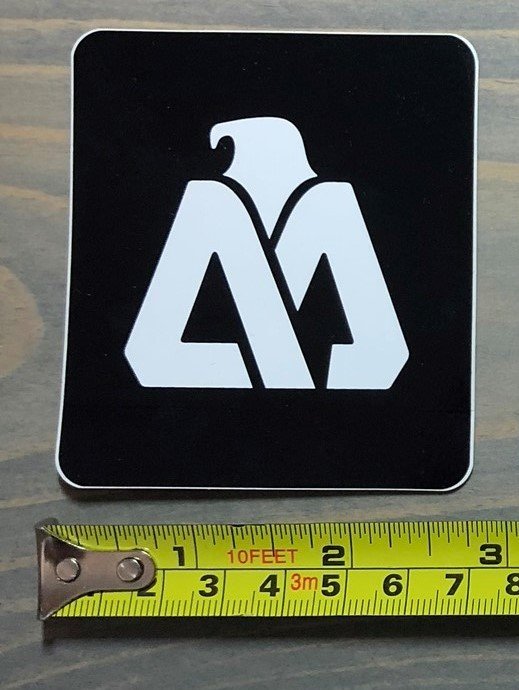 Matix Clothing Sticker Decal - Black - Jacket Pants Mens Snowboard Skate Surf Ski Womens 1