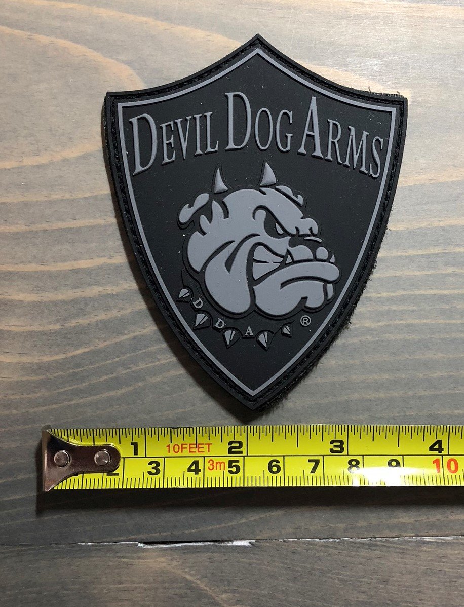 Devil Dog Arms Patch Silencers Decal Tactical Gear Rifles Guns DEVGRU