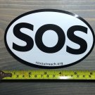 SOS Outreach Sticker Decal Snowboard Ski Mountain Climbing Hiking Colorado 2