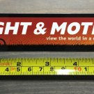 4" Light Motion Sticker Decal Orange Headlamp Backpacking Biking Camping Hiking