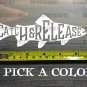 Catch & Release Sticker Decal And 5.5" DIE CUT Fishing Trout Fly Simms Sage Rio XO