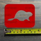 Beaver Mountain Sticker Decal 3.5" DIE CUT Ski Resort Snowboard Utah XO
