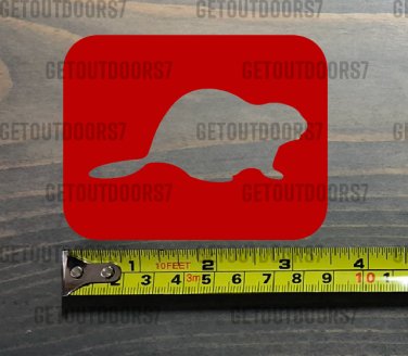 Beaver Mountain Sticker Decal 3.5" DIE CUT Ski Resort Snowboard Utah XO