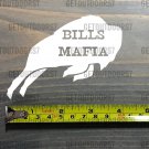 Bills Mafia Sticker Decal Football Buffalo 4" DIE CUT White Barstool Sports Meme XO