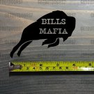 Bills Mafia Sticker Decal Football Buffalo 4" DIE CUT Black Barstool Sports Meme XO