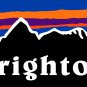 Brighton Sticker Decal 3" Ski Resort Snowboard Utah PO